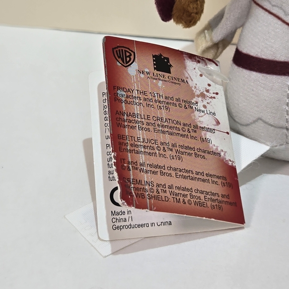 Yume Horror Annabelle Keychain Charm Plush Nwt - Picture 6 of 8